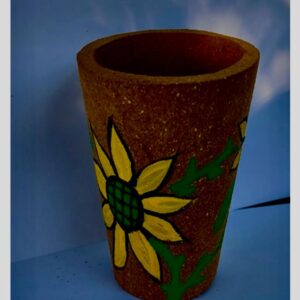 Gobar Glass Painting(गोबर ग्लास पेंटिंग)