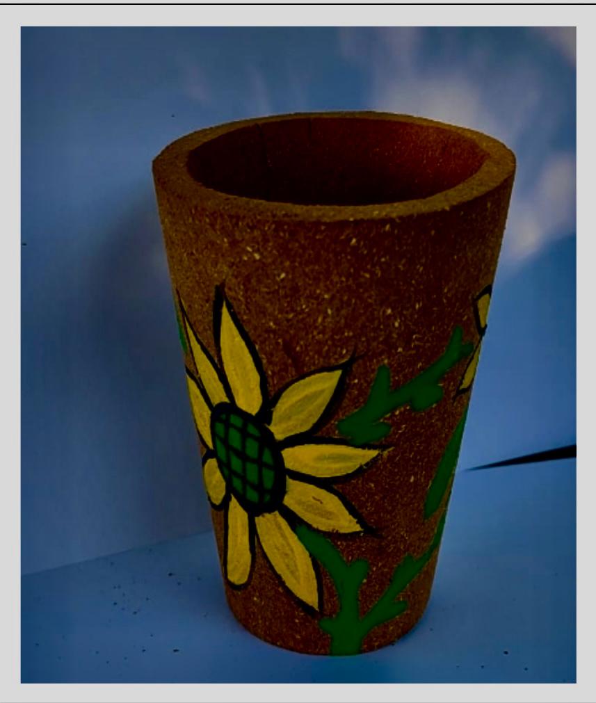 Gobar Glass Painting(गोबर ग्लास पेंटिंग)