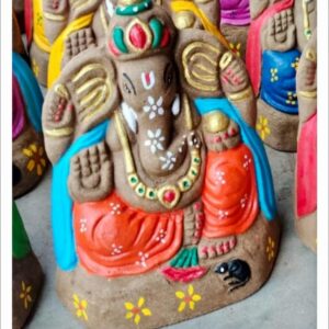 Gobar Ganesha Multicolor (गोबर गणेशा मल्टी कलर)