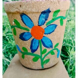 Gobar Gamla Painting(गोबर गमला पेंटिंग)